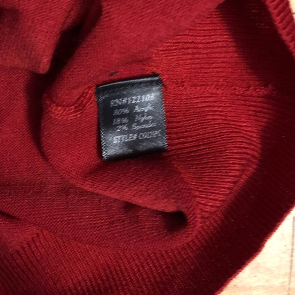 New Unworn 2XL Mak Red Cropped Retro Cropped Cardigan ModCloth - Picture 4 of 8